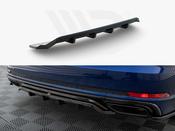 Central Rear Splitter (Vertical Bars) Audi A4 Competition B9 - Maxton Design Ireland image