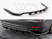 Central Rear Splitter (Vertical Bars) BMW 4 Gran Coupe F36 - Maxton Design Ireland image