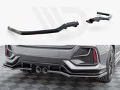 Rear Splitter V.1 (Vertical Bars) Honda Civic Sport Mk10 Facelift - Maxton Design Ireland image