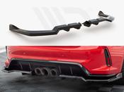 Central Rear Splitter (Vertical Bars) V.2 Honda Civic Type-R Mk 11 - Maxton Design Ireland image