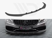 Street PRO Front Splitter Mercedes-AMG C63 Sedan / Estate W205 Facelift - Maxton Design Ireland
