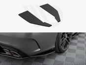 Street Pro Rear Side Splitters Mercedes-AMG C63 Sedan / Estate W205 Facelift - Maxton Design Ireland
