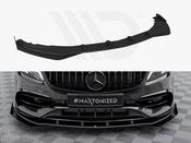 Street PRO Front Splitter + Flaps Mercedes-Benz A AMG-Line W176 Facelift - Maxton Design Ireland image