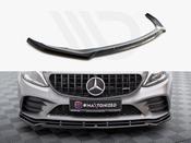 Front Splitter V.2 Mercedes-AMG C43 Coupe / Sedan / Estate C205 / W205 / S205 Facelift - Maxton Design Ireland image