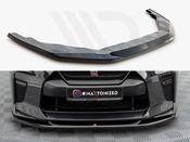 Front Splitter V.1 Nissan GTR R35 2nd Facelift - Maxton Design Ireland image