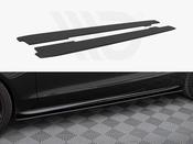 Street PRO Side Skirts Diffusers Audi A5 / A5 S-Line / S5 Coupe / Cabrio 8T / 8T Facelift - Maxton Design Ireland image