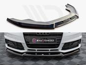 Front Splitter V.1 Audi A4 Competition B8 Facelift - Maxton Design Ireland image