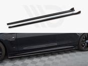 Side Skirts Diffusers V.3 BMW 4 Coupe / Gran Coupe / Cabrio M-Pack F32 / F36 / F33 - Maxton Design Ireland