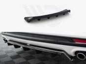 Central Rear Splitter (Vertical Bars) Ford Mondeo Sport Mk5 Facelift / Fusion Sport Mk2 Facelift - Maxton Design Ireland