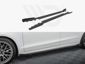Street PRO Side Skirts Diffusers + Flaps Ford Mondeo Sport Mk5 Facelift / Fusion Sport Mk2 Facelift - Maxton Design Ireland image