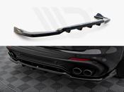 Central Rear Splitter (Vertical Bars) Alfa Romeo Stelvio Quadrifoglio Mk1 - Maxton Design Ireland image