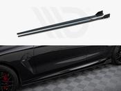 Side Skirts Diffusers V.1 + Flaps BMW M8 Gran Coupe F93 / 8 Gran Coupe M-Pack G16 - Maxton Design Ireland