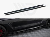 Side Skirts Diffusers V.2 BMW M8 Gran Coupe F93 / 8 Gran Coupe M-Pack G16 - Maxton Design Ireland