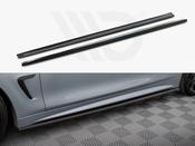 Side Skirts Diffusers V.3 BMW 4 Coupe / Gran Coupe / Cabrio M-Sport F32 / F36 / F33 - Maxton Design Ireland image