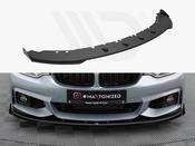 Street PRO Front Splitter + Flaps BMW 4 Coupe / Gran Coupe / Cabrio M-Pack F32 / F36 / F33 - Maxton Design Ireland image