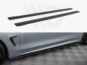 Street PRO Side Skirts Diffusers BMW 4 Coupe / Gran Coupe / Cabrio M-Pack F32 / F36 / F33 - Maxton Design Ireland