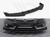 Street PRO Front Splitter + Flaps Honda Civic Mk10 - Maxton Design Ireland