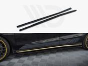 Side Skirts Diffusers Mercedes-AMG CLA 45 C117 Facelift - Maxton Design Ireland image