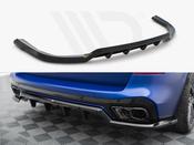 Central Rear Splitter (Vertical Bars) V.1 BMW X5 M-Pack G05 Facelift - Maxton Design Ireland image