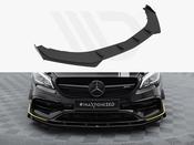 Street PRO Front Splitter + Flaps Mercedes-AMG CLA 45 Aero C117 Facelift - Maxton Design Ireland