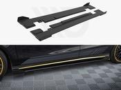 Street PRO Side Skirts Diffusers + Flaps Mercedes-AMG CLA 45 C117 Facelift - Maxton Design Ireland image