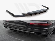 Central Rear Splitter (Vertical Bars) Audi SQ7 Mk2 - Maxton Design Ireland image
