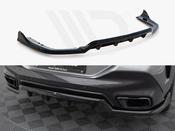 Central Rear Splitter (Vertical Bars) V.2 BMW X6 M-Pack G06 Facelift - Maxton Design Ireland image