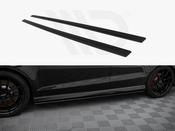 Street PRO Side Skirts Diffusers Audi RS3 Sedan 8V Facelift - Maxton Design Ireland image