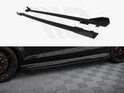 Street PRO Side Skirts Diffusers V.1 + Flaps Audi RS3 Sedan 8V Facelift - Maxton Design Ireland