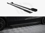Street PRO Side Skirts Diffusers + Flaps Mercedes-AMG A35 W177 Facelift - Maxton Design Ireland image