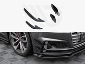 Front Bumper Wings (Canards) Audi S5 / A5 S-Line Coupe / Sportback F5 - Maxton Design Ireland image