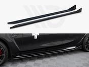 Side Skirts Diffusers V.3 CSL Look BMW M3 Sedan / Touring G80 / G81 - Maxton Design Ireland image