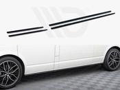 Side Skirts Diffusers Volkswagen T6 Long Facelift - Maxton Design Ireland image