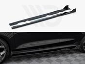 Side Skirts Diffusers V.2 + Flaps Ford Fiesta ST / ST-Line Mk8 - Maxton Design Ireland