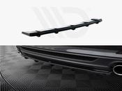 Central Rear Splitter (Vertical Bars) Audi A5 S-Line F5 Coupe / Sportback - Maxton Design Ireland image