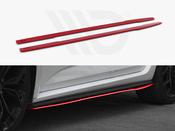 Side Skirts Diffusers V.2 Renault Megane RS Mk4 - Maxton Design Ireland image