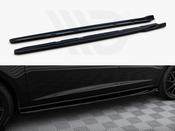 Side Skirts Diffusers V.4 Seat Leon Cupra / FR Mk3 FL - Maxton Design Ireland image