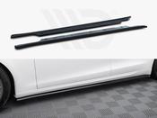 Side Skirts Diffusers V.2 Tesla Model S Plaid Mk1 Facelift - Maxton Design Ireland image