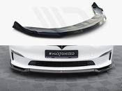 Front Splitter V.2 Tesla Model S Plaid Mk1 Facelift - Maxton Design Ireland image