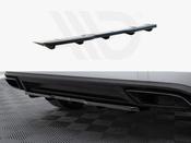 Central Rear Splitter (Vertical Bars) Skoda Kodiaq RS - Maxton Design Ireland image