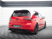Central Rear Splitter VW Golf GTI Mk7 Clubsport - Carbon Look - Maxton Design Ireland image