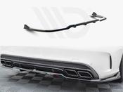 Rear Splitter (Vertical Bars) Mercedes-AMG C63 Sedan / Estate W205 / S205 - Maxton Design Ireland image