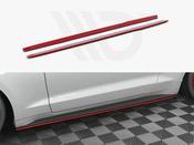 Side Skirts Diffusers V.2 Ford Mustang Mk6 Facelift - Maxton Design Ireland image