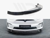 Front Splitter V.1 Tesla Model X Mk1 Facelift - Maxton Design Ireland image
