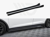 Side Skirts Diffusers Tesla Model X Mk1 Facelift - Maxton Design Ireland image