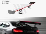 Carbon Spoiler With Internal Brackets Uprights + LED BMW M2 F87 - Maxton Design Ireland image