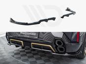 Central Rear Splitter (Vertical Bars) BMW XM G09 - Maxton Design Ireland