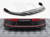 Front Splitter V.2 + Flaps Volkswagen Golf GTI / GTE / GTD / R-Line Mk8 - Maxton Design Ireland image