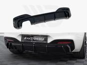 Rear Valance V.3 BMW 1 M-Pack F20 Facelift (Single side dual exhaust version) - Maxton Design Ireland