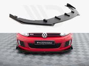 Street PRO Front Splitter V.3 + Flaps VW Golf GTI Mk6 - Maxton Design Ireland image